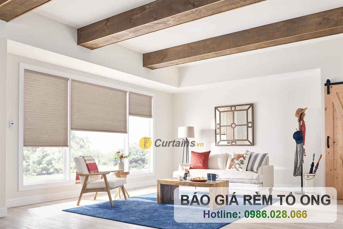 Báo giá rèm tổ ong