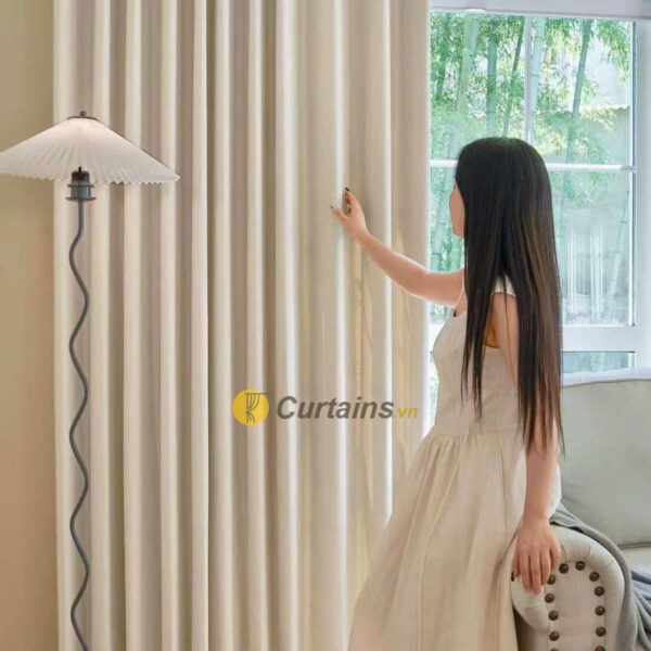 Rèm cửa vải Hàn Quốc giá rẻ đẹp mẫu mới nhất hiện nay