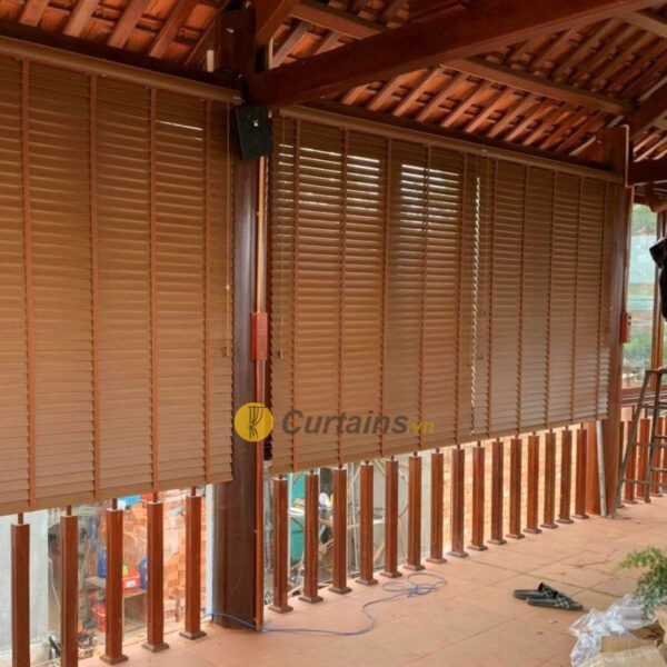 Chuyên cung cấp rèm nhựa giả gỗ giá rẻ tại TPHCM