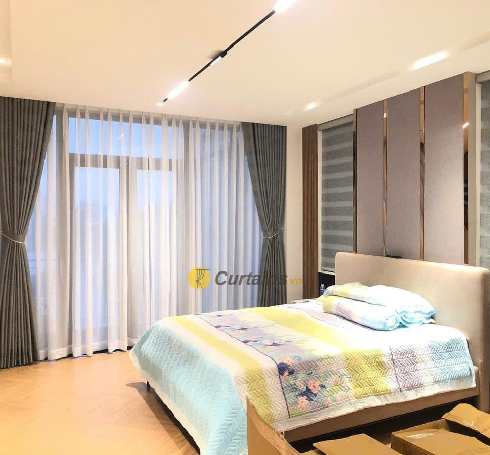 Rèm 2 lớp phòng ngủ